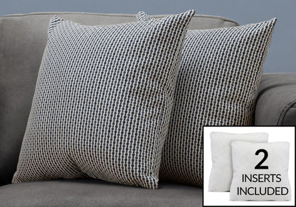 8th Street Square Decorative Throw Pillows with Insert