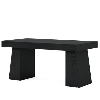 Executive Desk, Workstation With Double Trapezoid Base