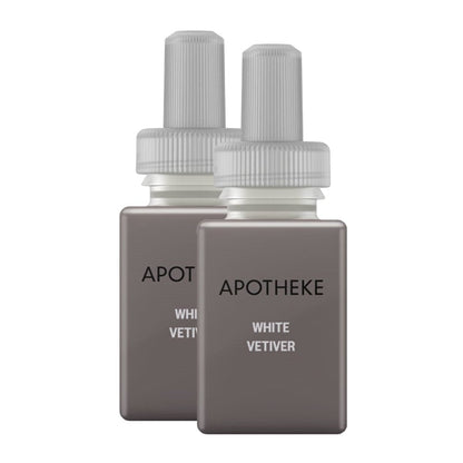 White Vetiver Pura Smart Scent Fragrance Refill, Set of 2 - PoshaBella