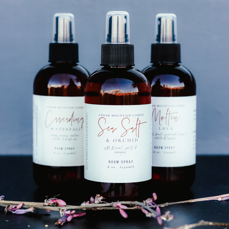 8 oz Room Spray - Sea Salt & Orchid