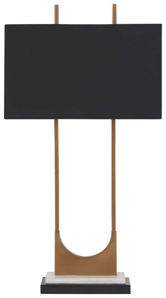 Malana - Metal Table Lamp  - Brass Finish