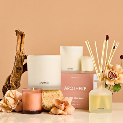 Santal Rock Rose Votive - PoshaBella
