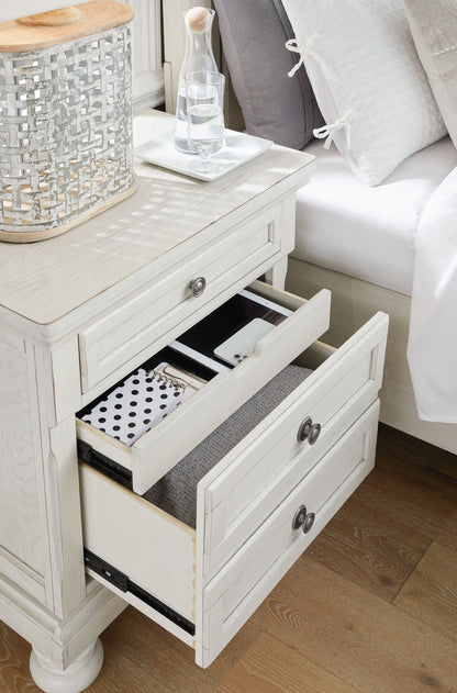 Robbinsdale - Two Drawer Night Stand - Antique White