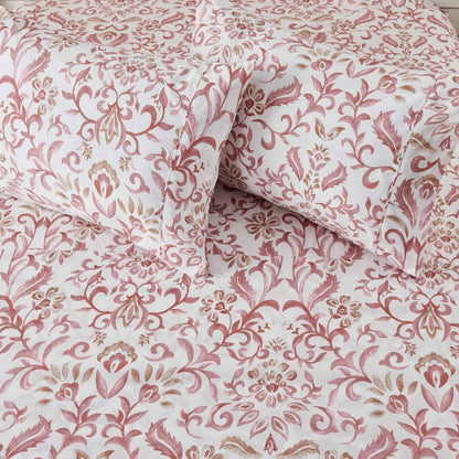 Watercolor Floral Sheet Set - Delia Collection