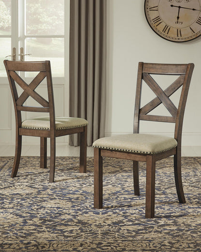 Moriville - Dining UPH Side Chair (Set of 2) - Beige