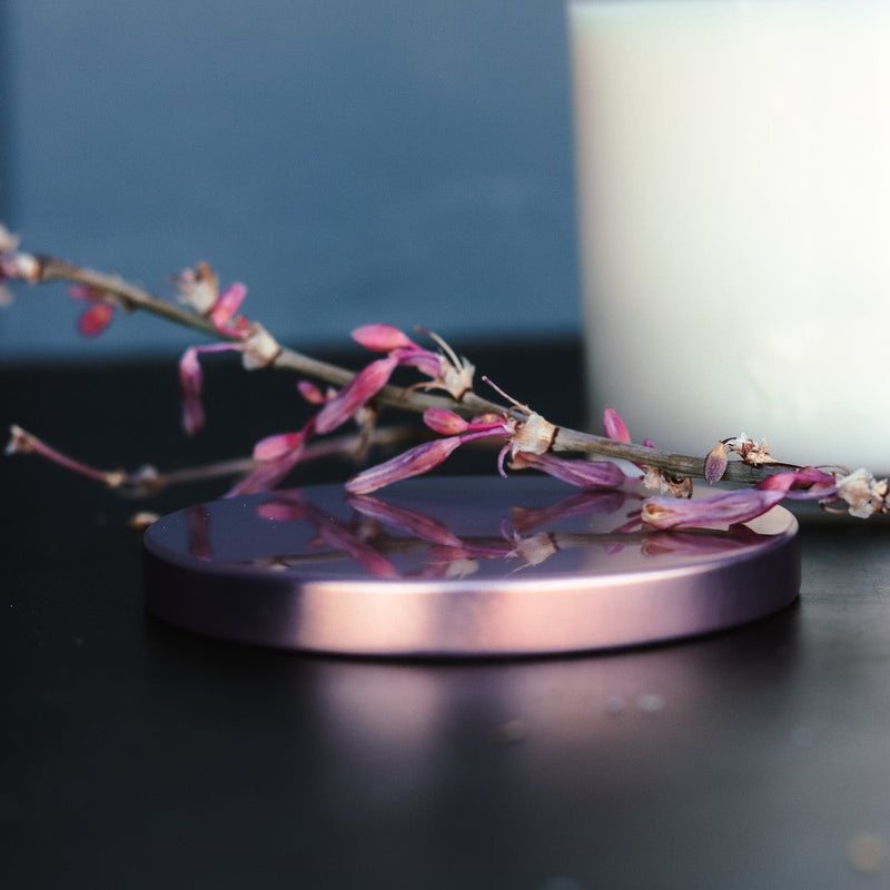 Blackberry Bourbon - 9 oz Whiskey Glass Candle