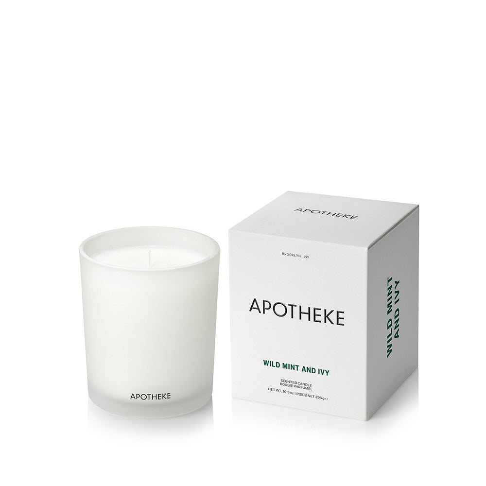 Wild Mint and Ivy Classic Candle - PoshaBella
