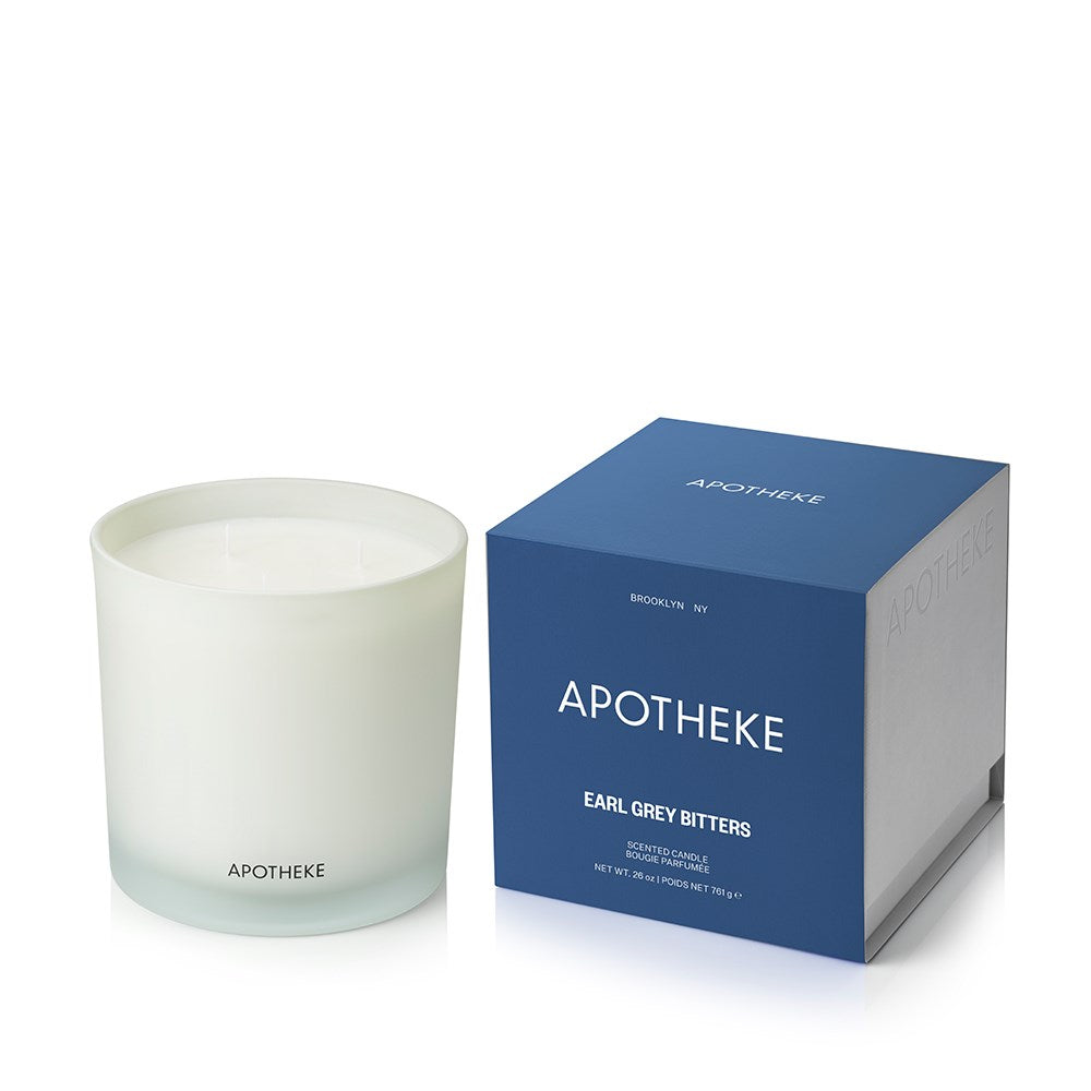 Earl Grey Bitters 3-Wick Candle - PoshaBella