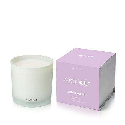 Hinoki Lavender 3-Wick Candle - PoshaBella