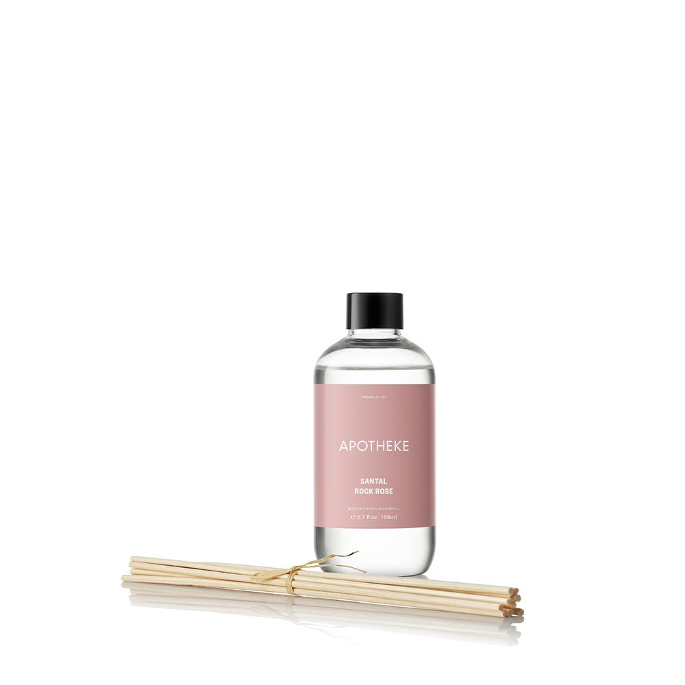 Santal Rock Rose Reed Diffuser Refill - PoshaBella