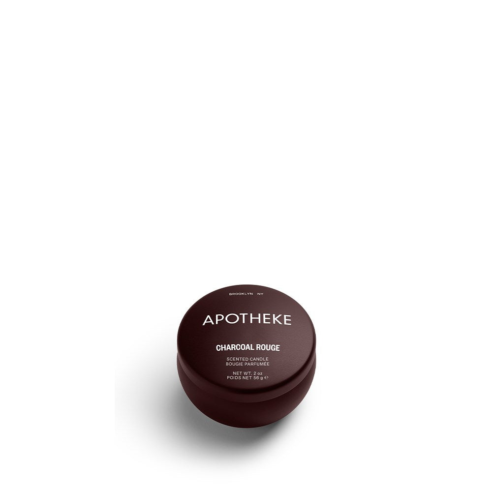 Charcoal Rouge Mini Candle Tin - PoshaBella
