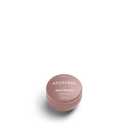 Santal Rock Rose Mini Candle Tin - PoshaBella