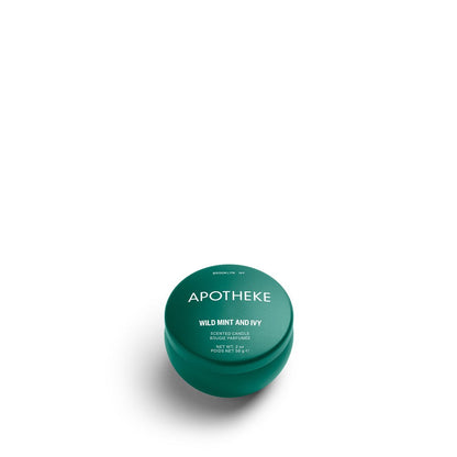 Wild Mint and Ivy Mini Candle Tin - PoshaBella