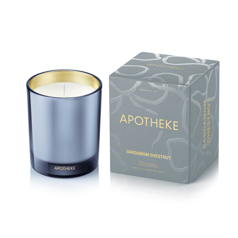 Cardamom Chestnut Petite Candle - PoshaBella