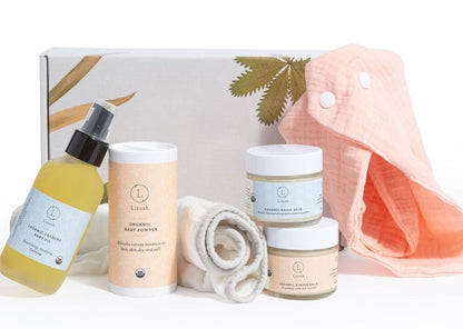 Organic Full Care New Baby Gift Set – Welcome Little One