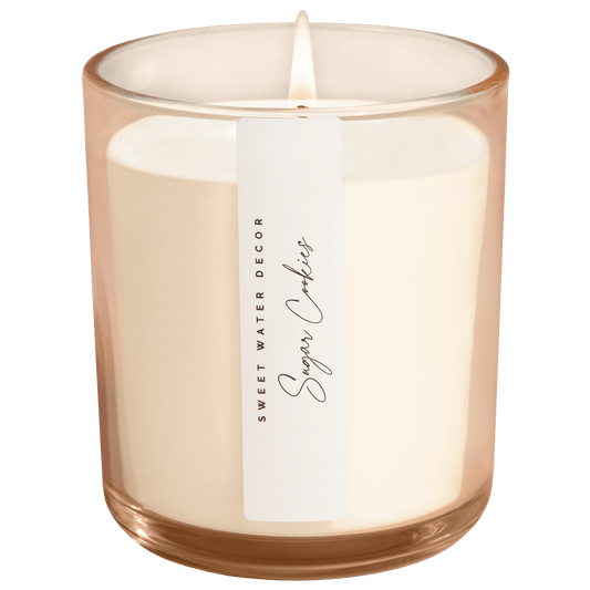Sugar Cookies Soy Candle - Tinted Glass Jar - 12 oz
