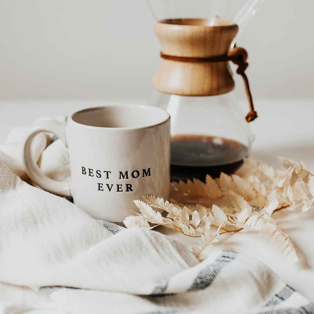 Best Mom Ever 14 oz Stoneware Coffee Mug