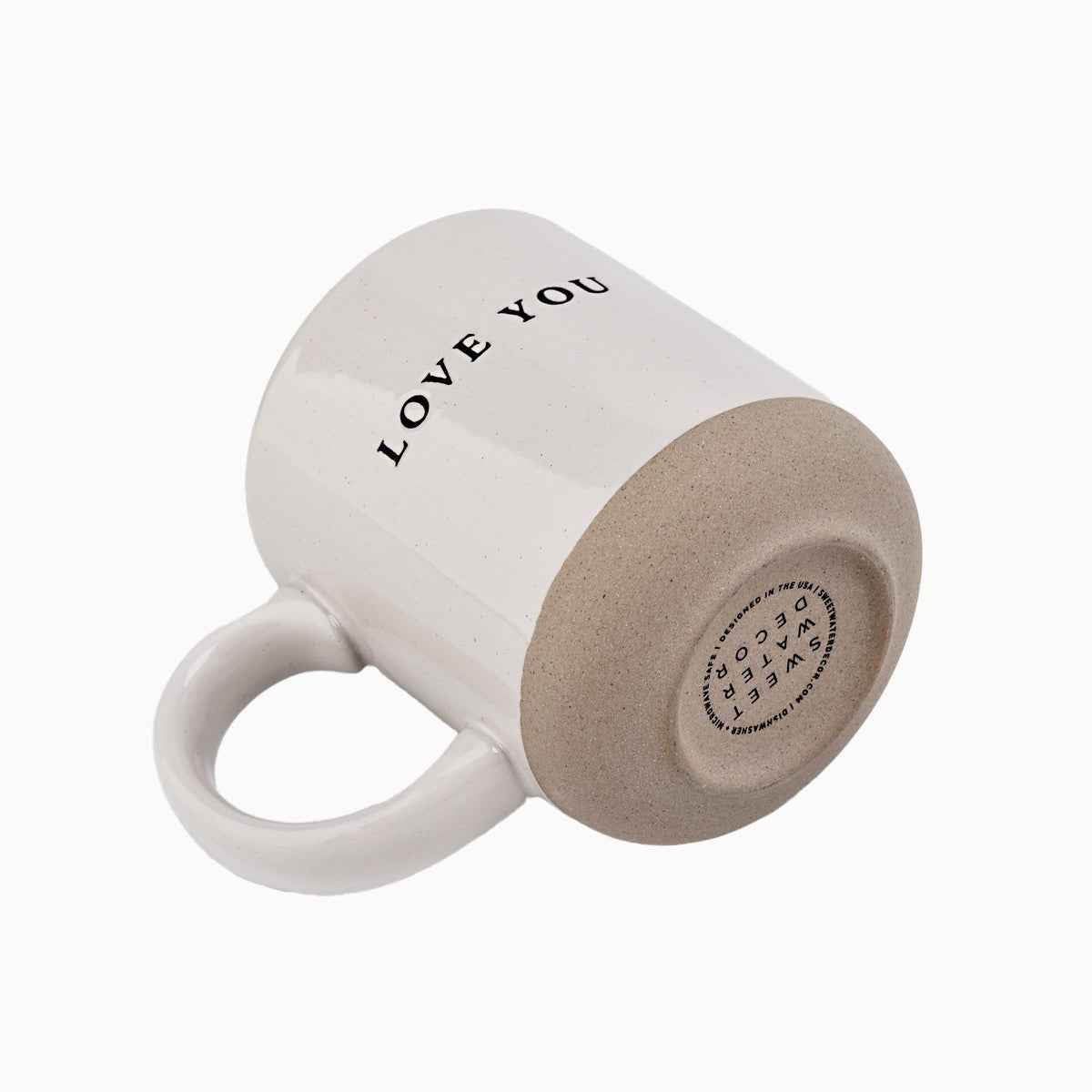 Love You 14 oz Stoneware Coffee Mug