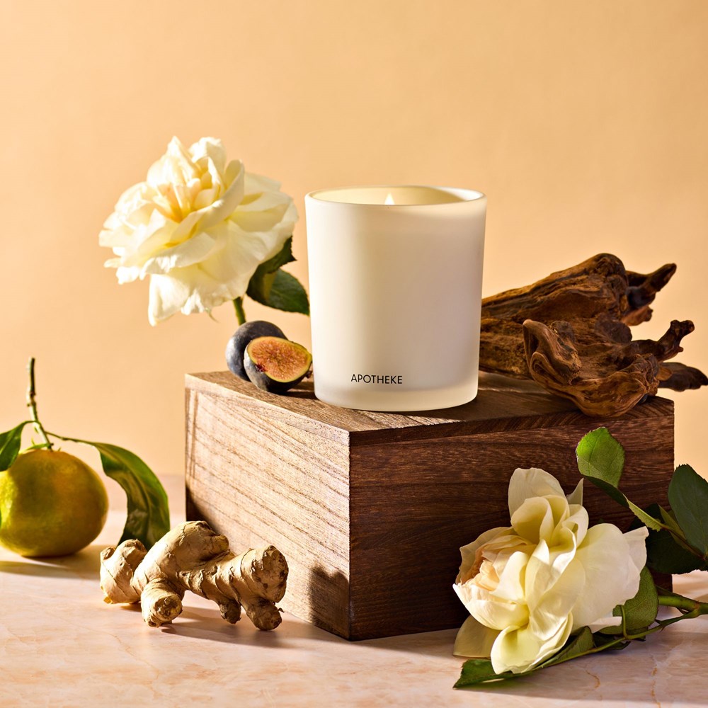 Cedarwood Ginger Classic Candle - PoshaBella