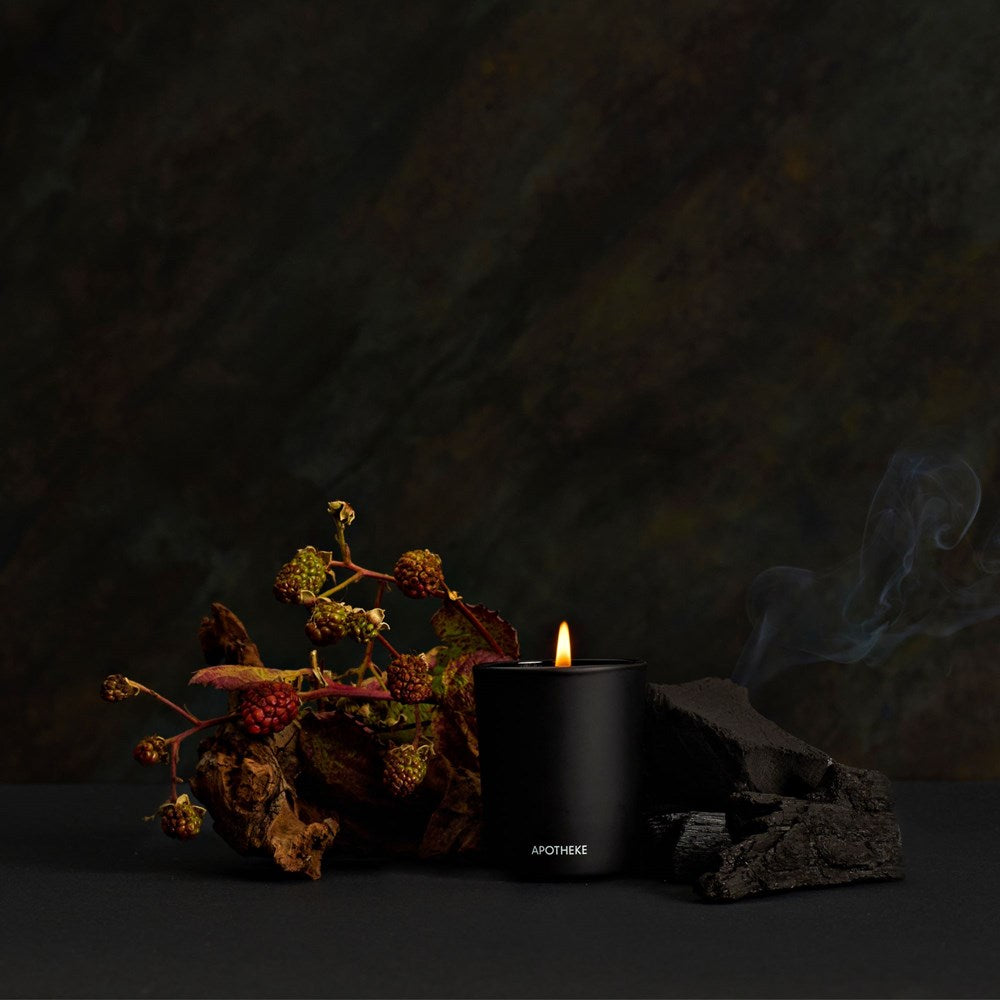 Charcoal Votive Candle - PoshaBella