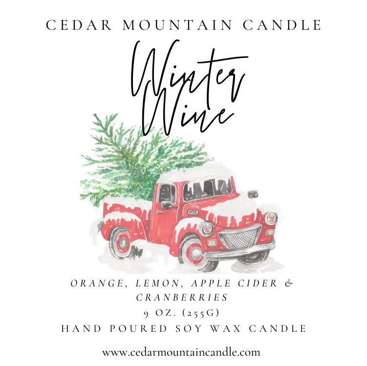 Christmas Farm Truck 9 oz Jar Candle - PoshaBella