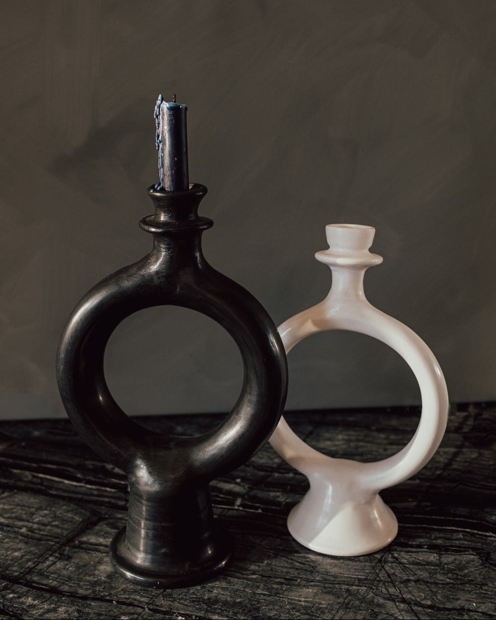 Moroccan Glazed Terracotta Candle Holder - PoshaBella