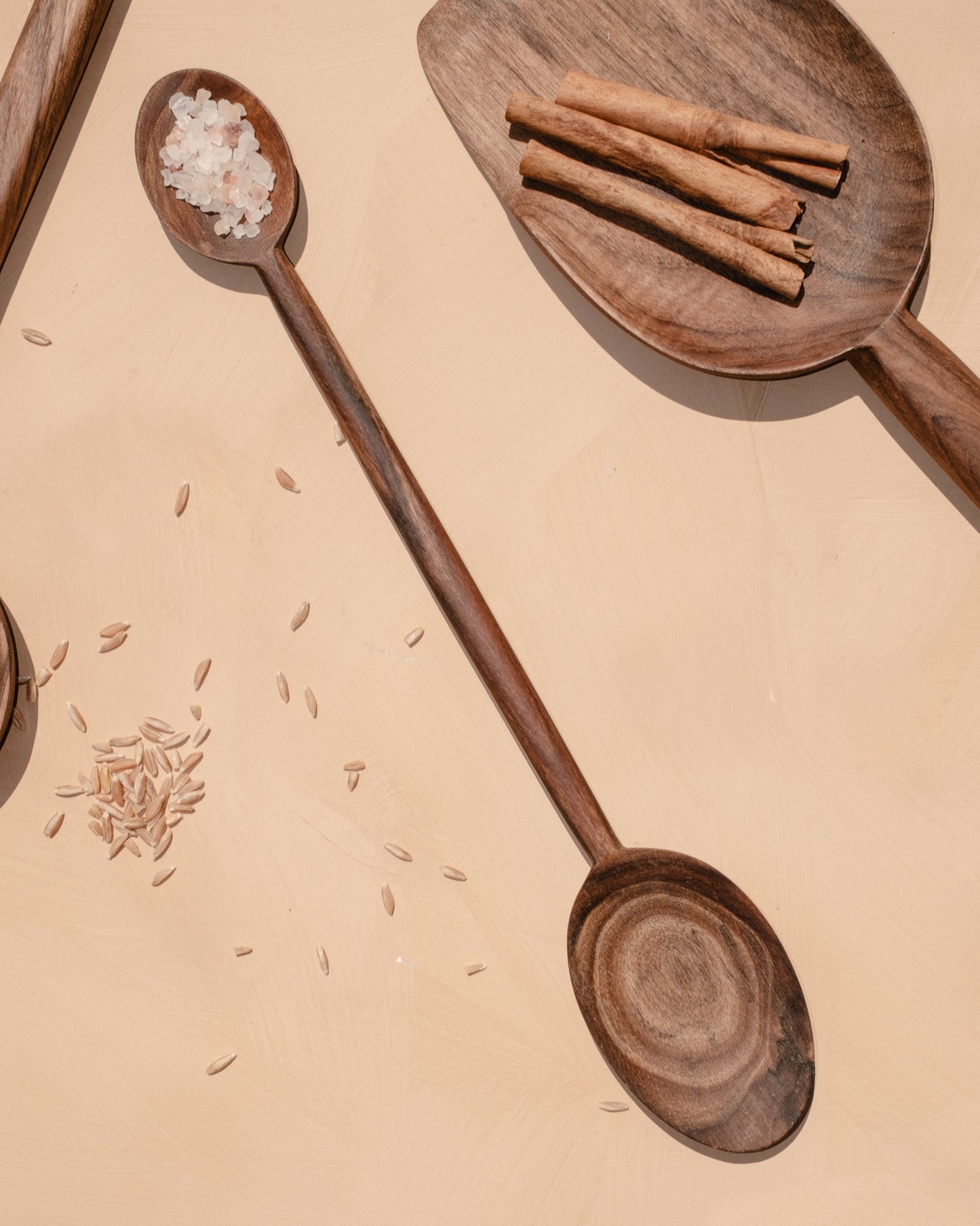 Walnut Double Spoon - PoshaBella