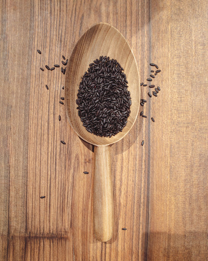 Walnut Scoop Spoon - Set of 2 - PoshaBella
