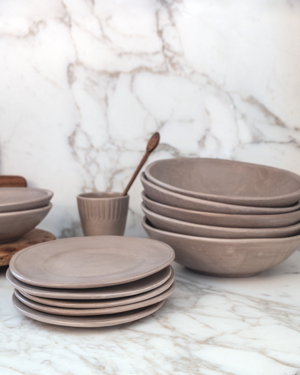 Earth Oval Pasta Bowl - Set of 4 - PoshaBella