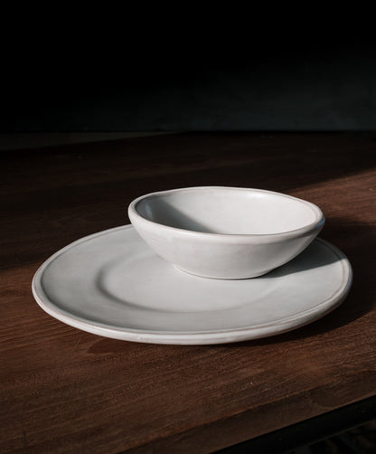 Cloud Oval Small Bowl - Set of 4 - PoshaBella