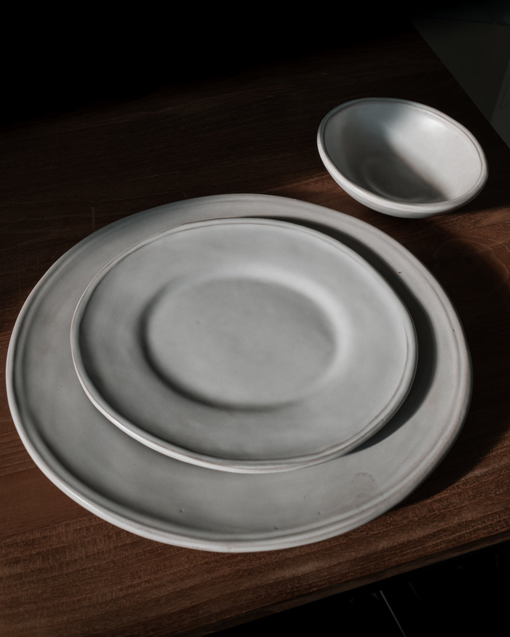 Cloud Oval Dessert Plate - Set of 4 - PoshaBella