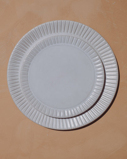 Cloud Lines Dinner Plate - Set of 4 - PoshaBella