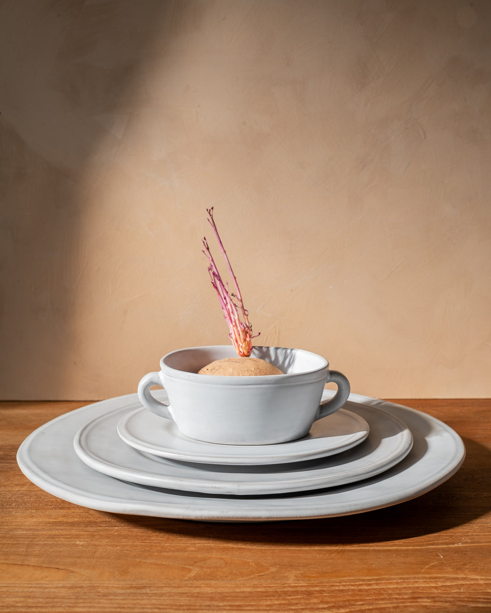 Cloud Oval Serving Tray - PoshaBella