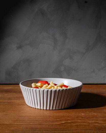 Cloud Lines Pasta Bowl - Set of 4 - PoshaBella
