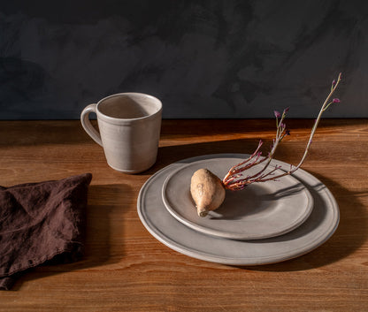 Earth Oval Dessert Plate - Set of 4 - PoshaBella