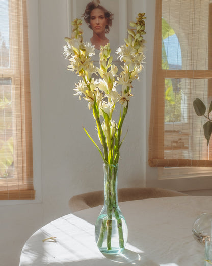 Divers Recycled Glass Tall Bottle Carafe - PoshaBella