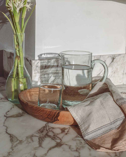 Kade Recycled Glass Pitcher