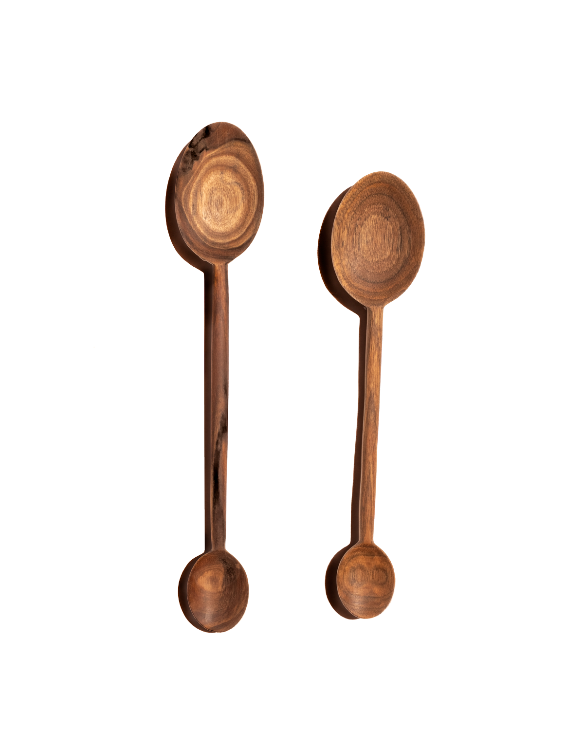 Walnut Double Spoon - PoshaBella