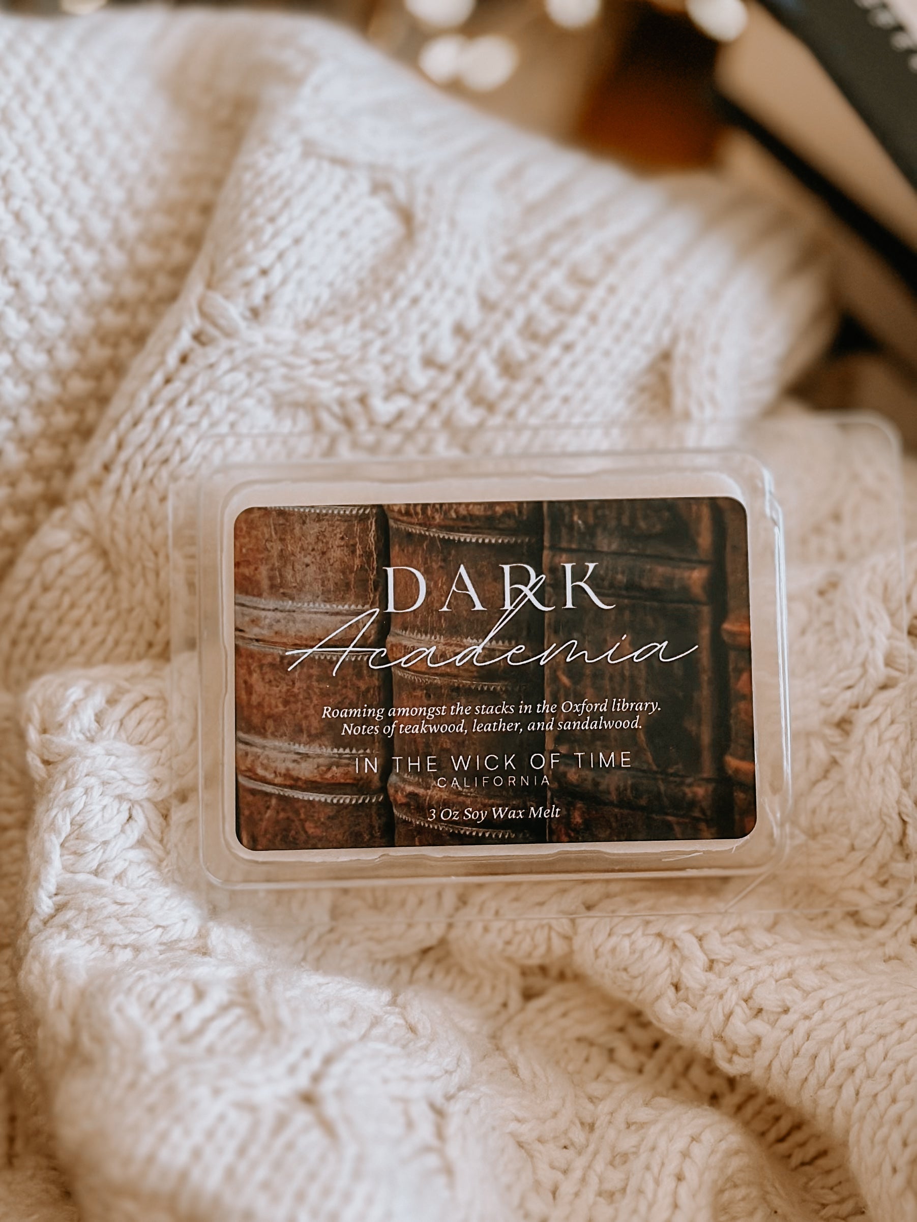 Dark Academia Wax Melt - PoshaBella