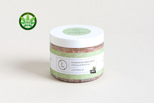 CBD Eucalyptus Bath Salts – Epsom, Dead Sea & Himalayan Soak