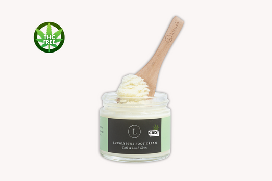 CBD Eucalyptus Shea Butter Foot Cream – Natural Moisturizer