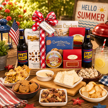 Summer Celebrations Charcuterie Cutting Board Gift Set