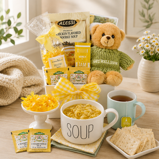 Hugs & Well Wishes Gift Basket