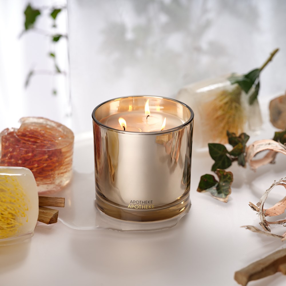 Firewood 3-Wick Candle - PoshaBella