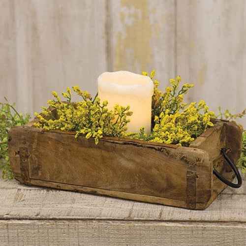 Rustic Brick Mold with Metal Handles
