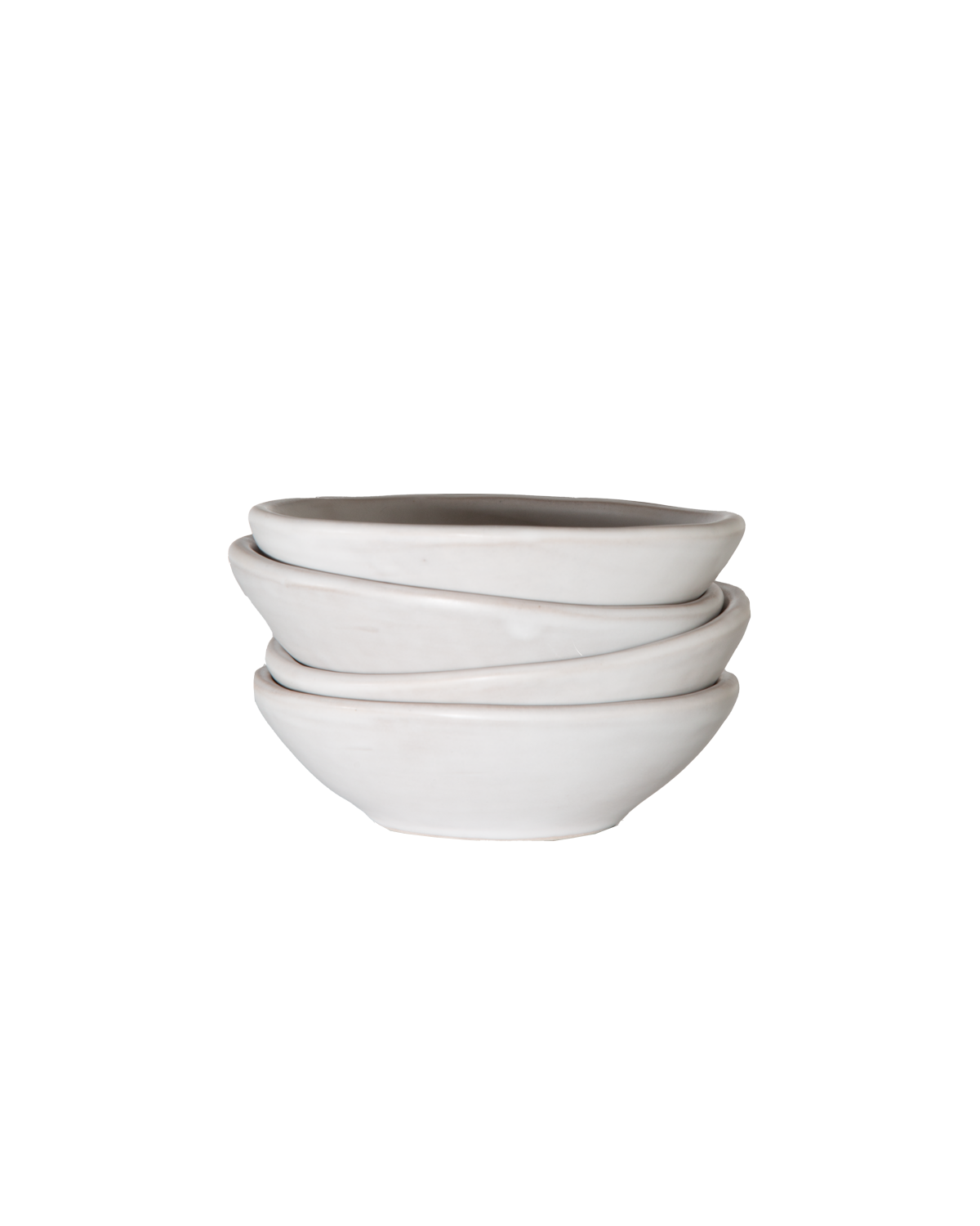 Cloud Oval Small Bowl - Set of 4 - PoshaBella