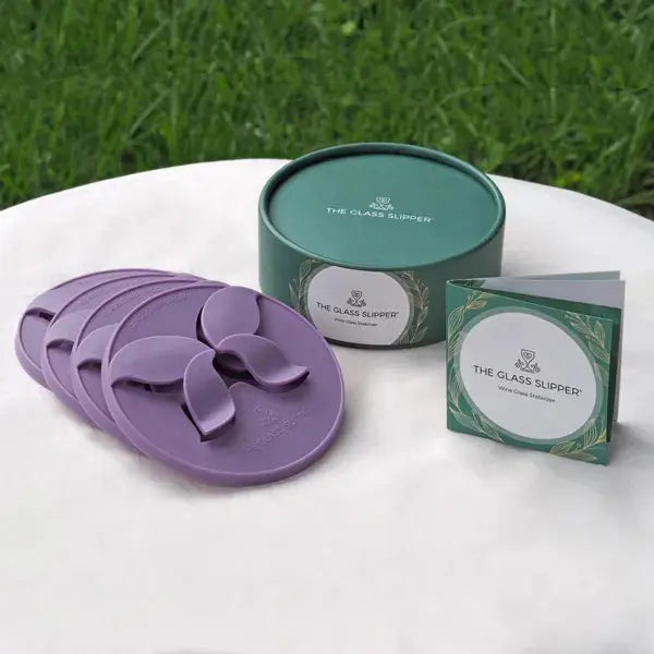 Wine Glass Slipper Set - PoshaBella