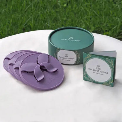 Wine Glass Slipper Set - PoshaBella