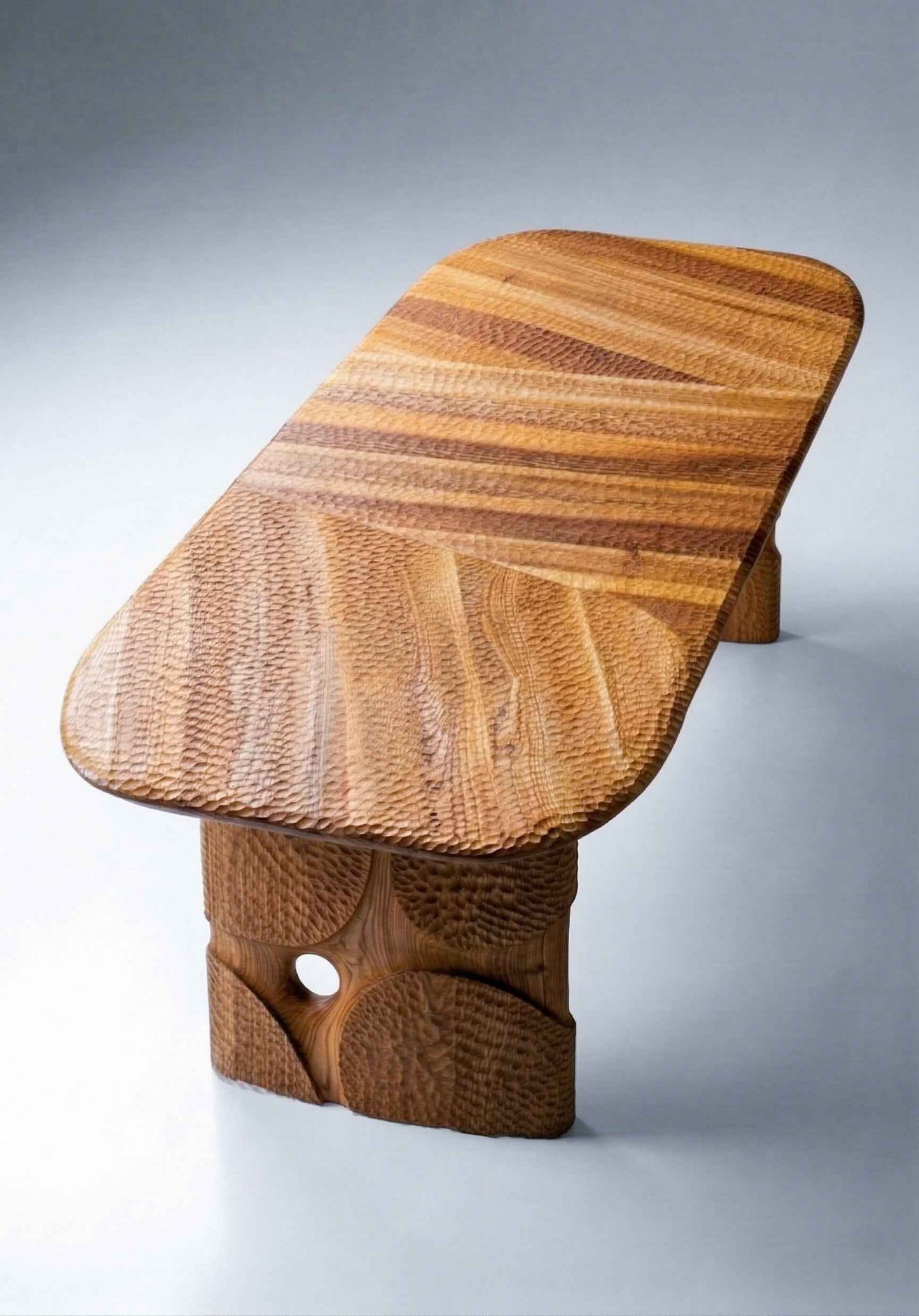Hand-Carved Dining Table