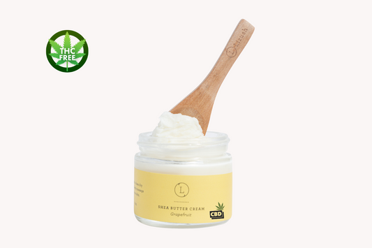 CBD Grapefruit Shea Butter Body Cream – Natural Moisturizer
